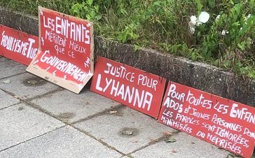  Mobilisation en hommage à Lyhanna et toutes les victimes 