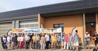 Inauguration de la boucle d’autoconsommation collective de Vezin‑le‑Coquet 