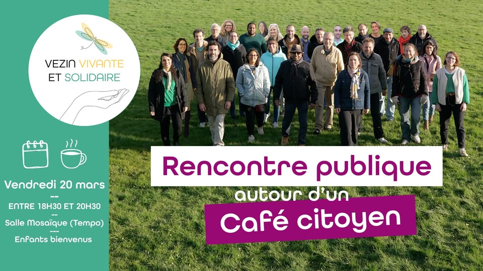 Rencontre publique autour d'un café citoyen